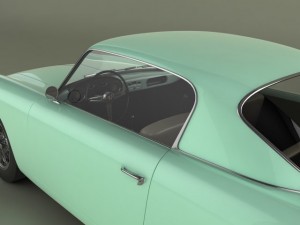 alfa romeo 1900 css 3D Model