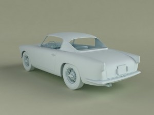 alfa romeo 1900 css 3D Model