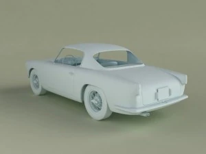 alfa romeo 1900 css 3D Model