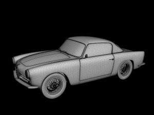 alfa romeo 1900 css 3D Model