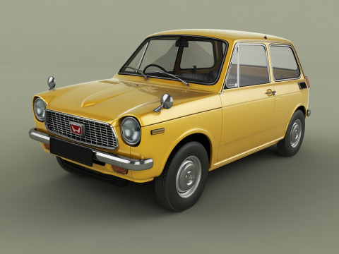 Honda NIII600 3D Модель