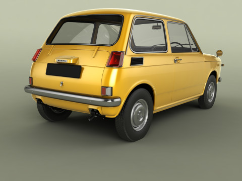 Honda NIII600 3D Модель
