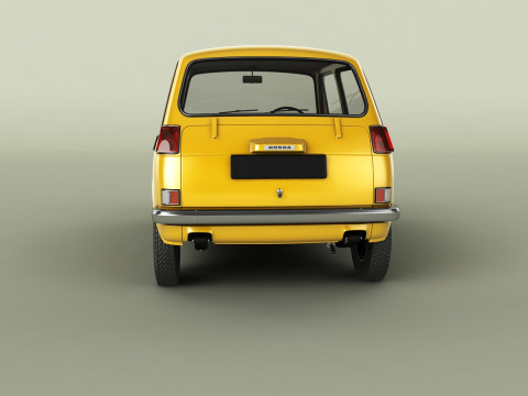 Honda NIII600 3D Модель