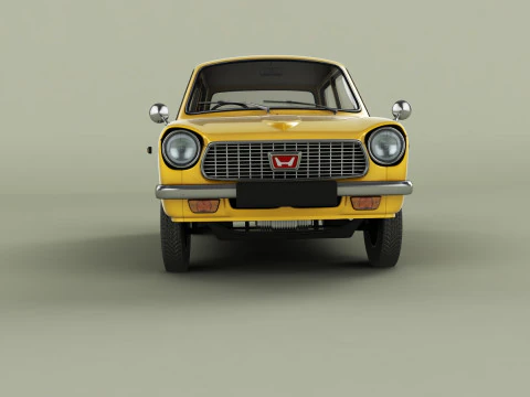 Honda NIII600 3D Model