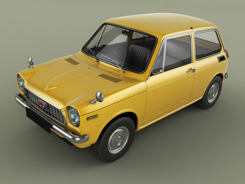 Honda NIII600 3D Модель