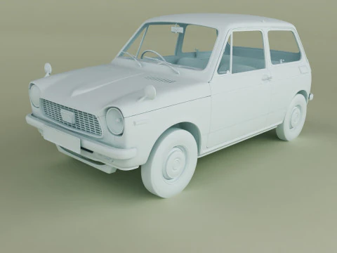 Honda NIII600 3D Model