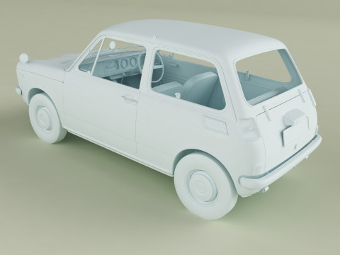 Honda NIII600 3D Модель