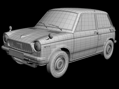Honda NIII600 3D Model