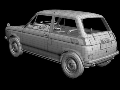 Honda NIII600 3D Model