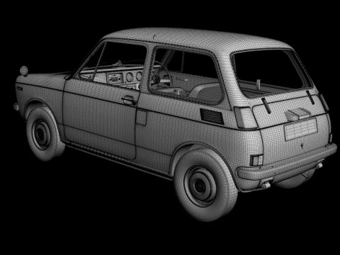 Honda NIII600 3D Model