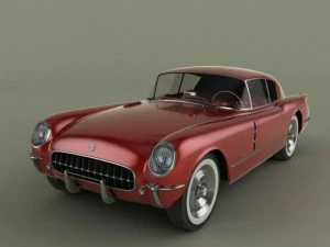 концепт Chevrolet Corvette Corvair 3D Модель