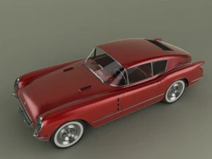 chevrolet corvette corvair concept 3D Model