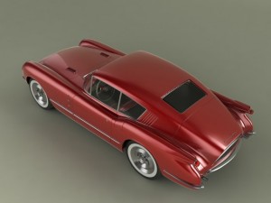 chevrolet corvette corvair concept Modelo 3D