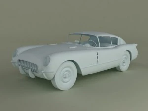 chevrolet corvette corvair concept 3D Model