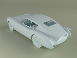 chevrolet corvette corvair concept Modelo 3D