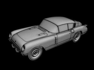 chevrolet corvette corvair concept Modelo 3D
