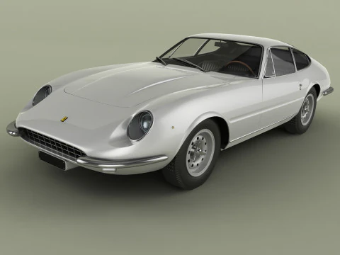 Prot&oacute;tipo Ferrari 365 GTB-4 Daytona Modelo 3D