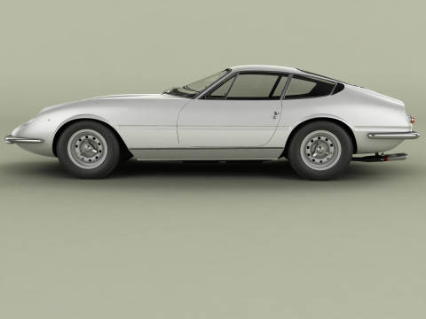 Ferrari 365 GTB-4 Daytona Prototype 3Dモデル