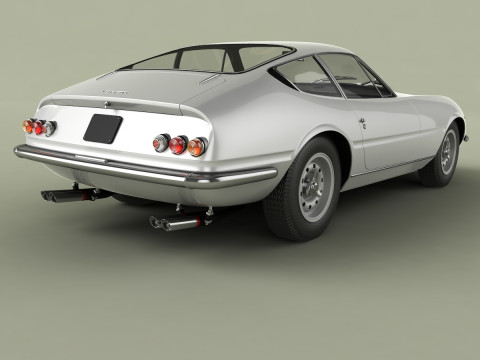 Ferrari 365 GTB-4 Daytona Prototype 3Dモデル