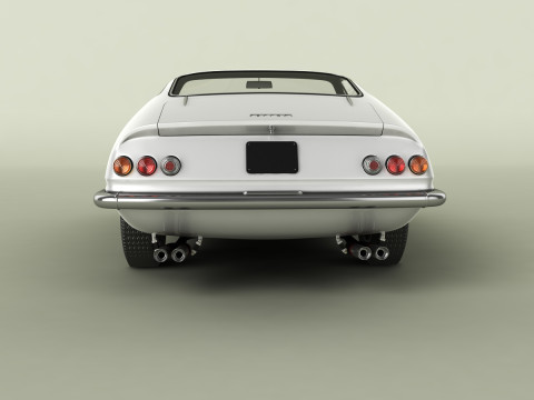 Ferrari 365 GTB-4 Daytona Prototype 3Dモデル