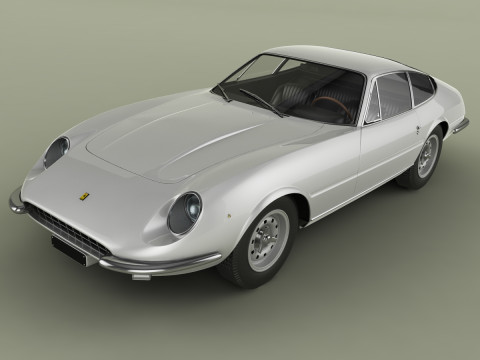 Ferrari 365 GTB-4 Daytona Prototype 3Dモデル