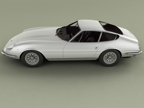 Ferrari 365 GTB-4 Daytona Prototype 3Dモデル
