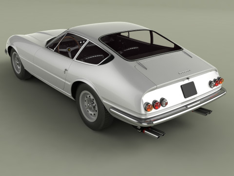 Ferrari 365 GTB-4 Daytona Prototype 3Dモデル