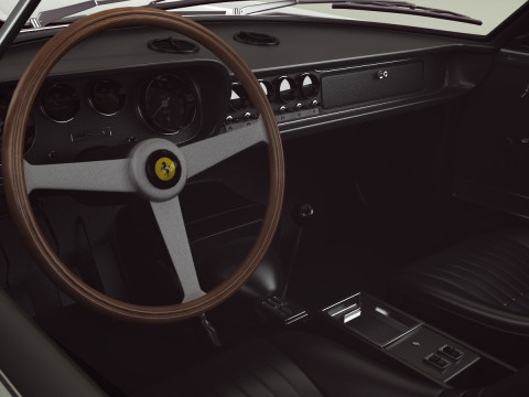 Ferrari 365 GTB-4 Daytona Prototype 3Dモデル