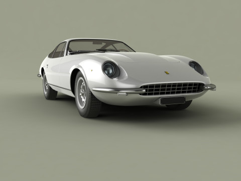 Ferrari 365 GTB-4 Daytona Prototype 3Dモデル