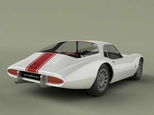 alfa romeo giulia 1600 tz2 pininfarina Modelo 3D