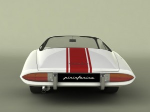 alfa romeo giulia 1600 tz2 pininfarina Modelo 3D
