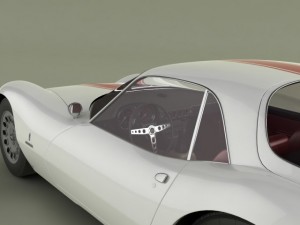 alfa romeo giulia 1600 tz2 pininfarina Modelo 3D
