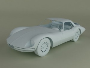 alfa romeo giulia 1600 tz2 pininfarina Modelo 3D