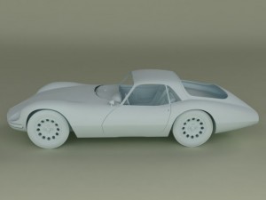 alfa romeo giulia 1600 tz2 pininfarina Modelo 3D
