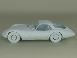 alfa romeo giulia 1600 tz2 pininfarina 3D Model