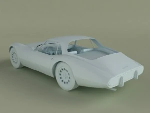 alfa romeo giulia 1600 tz2 pininfarina 3D Model