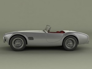 ac cobra 289 3Dモデル