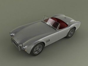 ac cobra 289 3Dモデル
