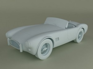 ac cobra 289 3Dモデル