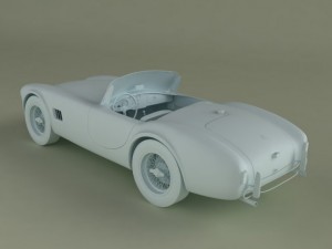 ac cobra 289 3Dモデル