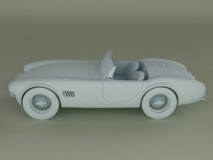 ac cobra 289 3Dモデル
