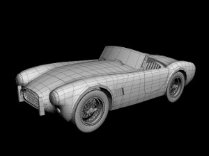 ac cobra 289 3Dモデル