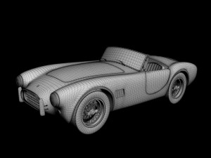 ac cobra 289 3Dモデル