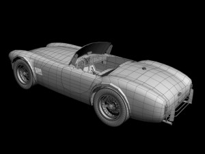 ac cobra 289 3Dモデル