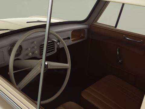 AWZ P70 Zwickau saloon Model 3D