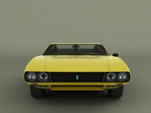 de tomaso mangusta 3D Model