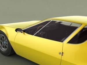 de tomaso mangusta Modelo 3D