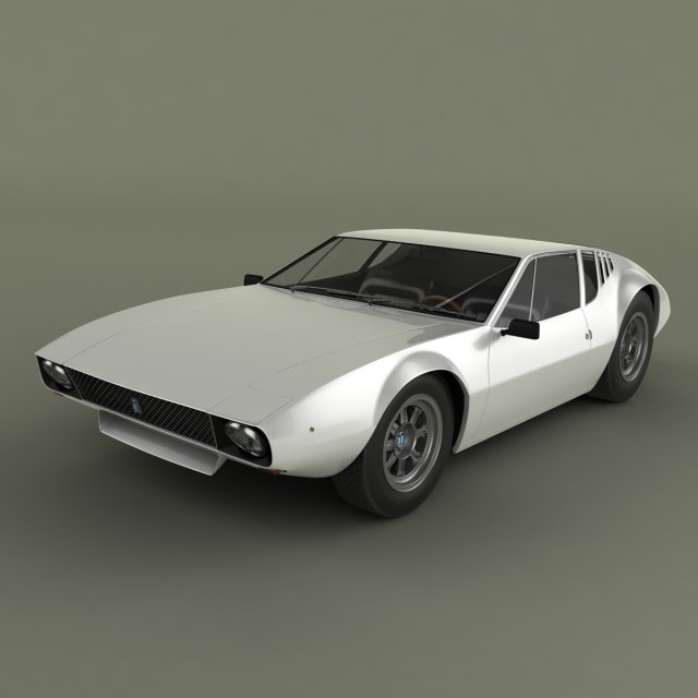 de tomaso mangusta 1969 3Dモデル .c4d .max .obj .3ds .fbx .stl .blend 