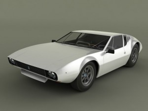 de tomaso mangusta 1969 3Dモデル