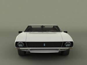 de tomaso mangusta 1969 3Dモデル